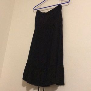 Strapless Black Dress